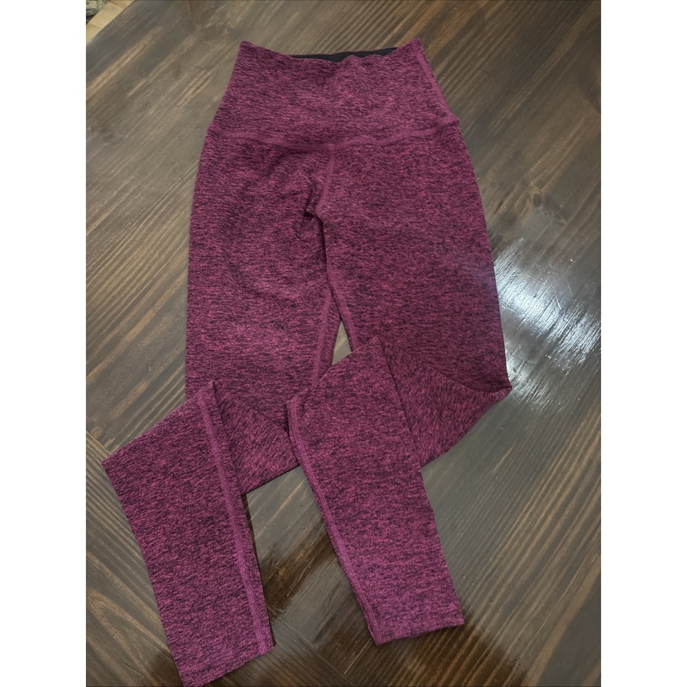 Beyond Yoga Midi High Waist leggings Size XS Pink Running Athletic Gym Fitness